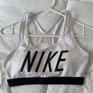 Nike Women's White Sports Bra